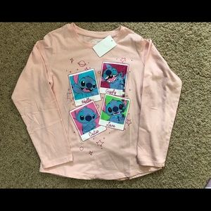 Girls long sleeve tee shirt size medium ( 8 )